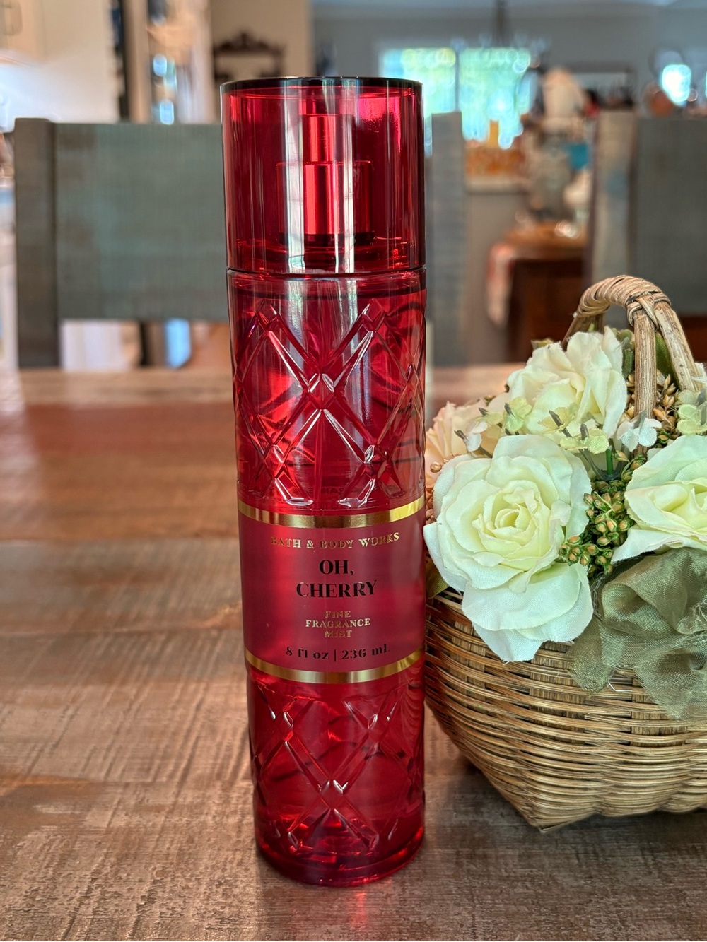 NEW Bath & Body Works OH CHERRY 🍒 Fine Fragrance Spray 8 OZ